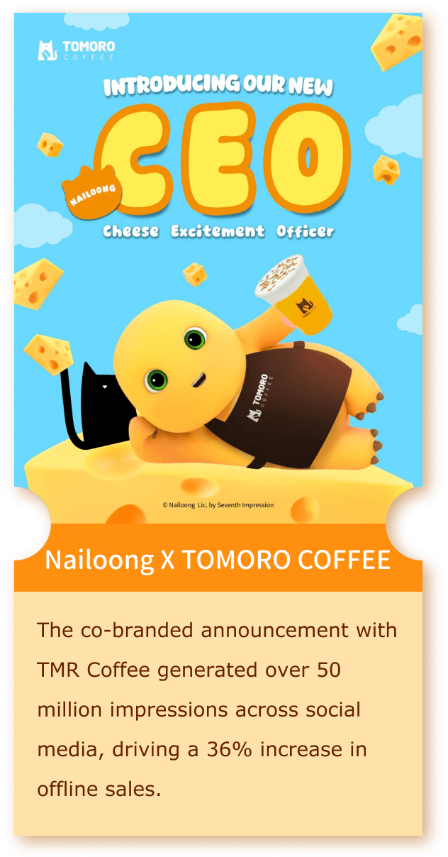 奶龙×TOMORO COFFEE